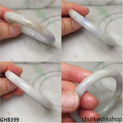 Small lavender jade bangle