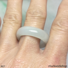 White jade unisex jade band