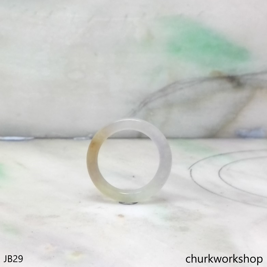 Pale lavender jade unisex jade band