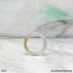 Pale lavender jade unisex jade band