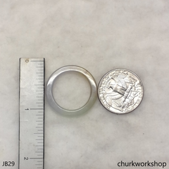 Pale lavender jade unisex jade band