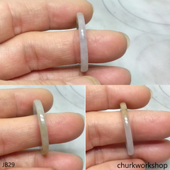 Pale lavender jade unisex jade band