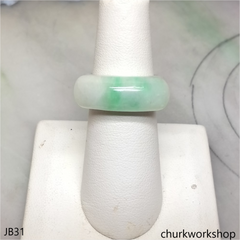 Jade saddle band, unisex jade band