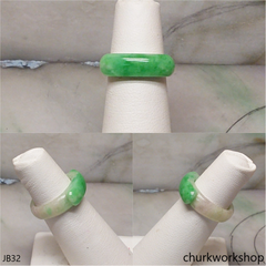 Jade saddle band, unisex jade band