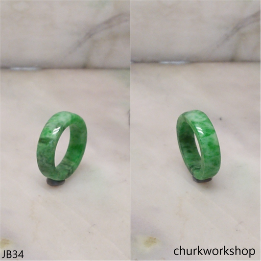 Green jade unisex jade band