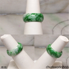 Green jade unisex jade band