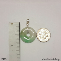 Jade Donut pendant