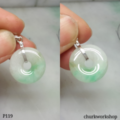 Jade Donut pendant