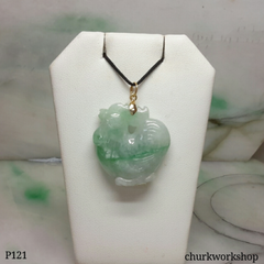 Jade rooster pendant