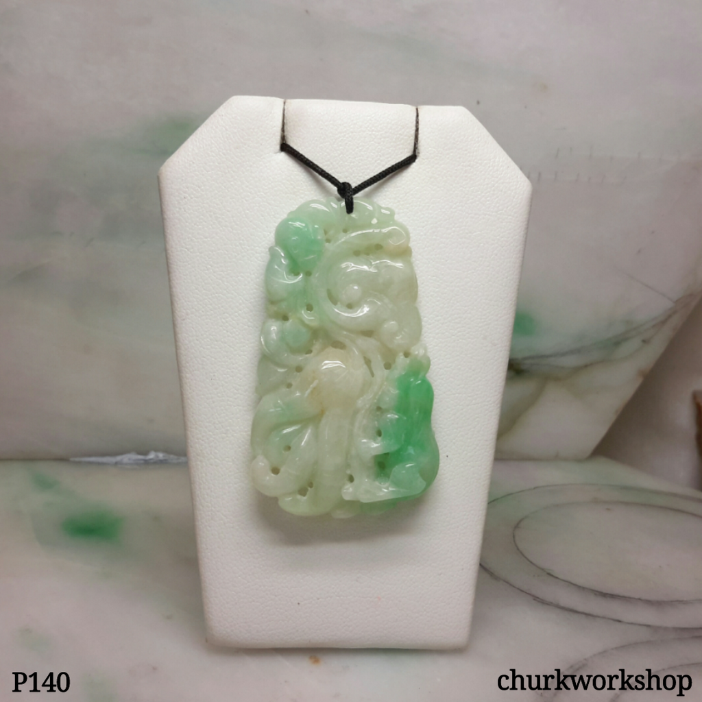 Jade carved pendant