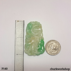 Jade carved pendant