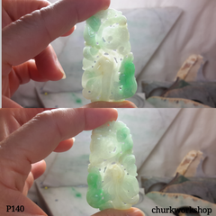 Jade carved pendant