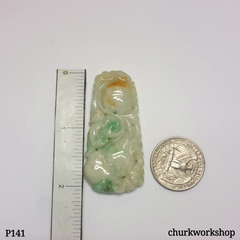 Jade carved pendant