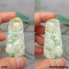 Jade carved pendant