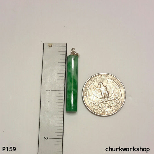 Green jade cylinder