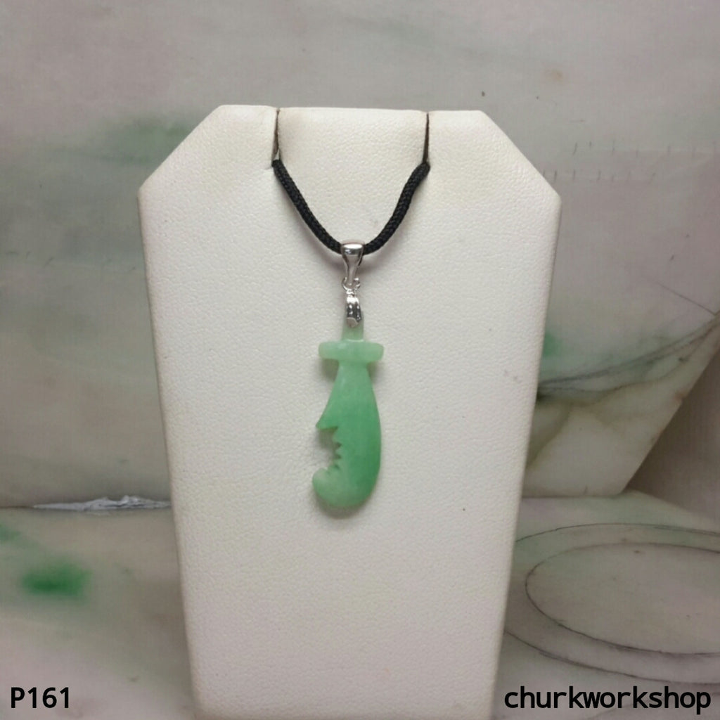 Small jade sword pendant