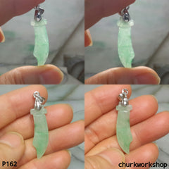 Small jade sword pendant