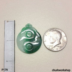 Jade Yin & Yang pendant