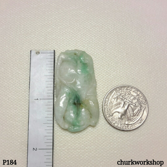 Jade carved pendant