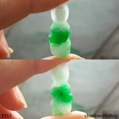 Jade small lady Buddha, jade Buddha