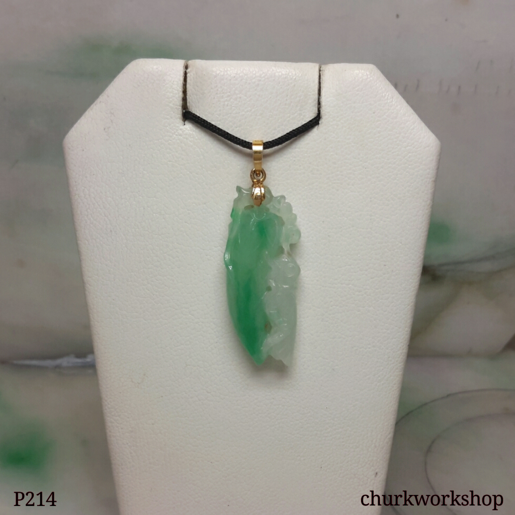 Jade carved pendant