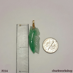 Jade carved pendant
