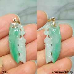 Jade carved pendant