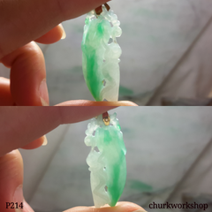 Jade carved pendant