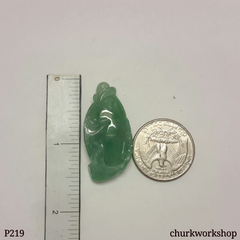 Jade fish pendant