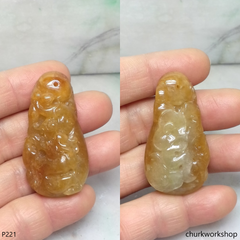 Red jade Dragon pendant