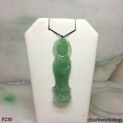 Green jade lady Buddha