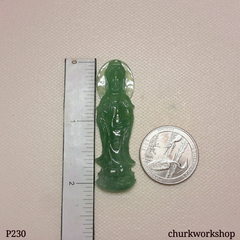 Green jade lady Buddha