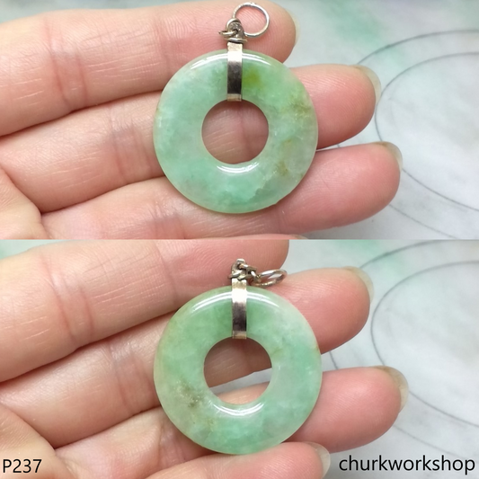 Jade Donut pendant