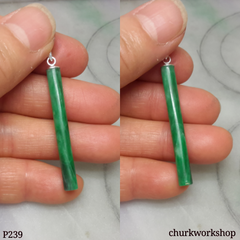 Green jade cylinder