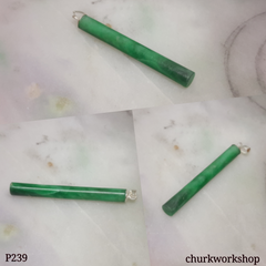 Green jade cylinder