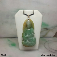 Multi-color jade Buddha