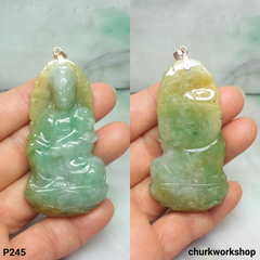 Multi-color jade Buddha