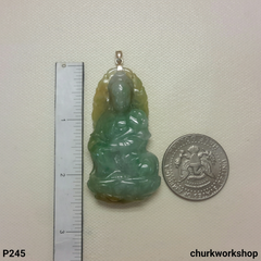 Multi-color jade Buddha