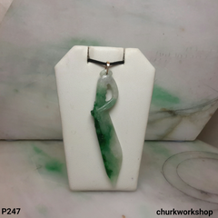 Jade sword pendant
