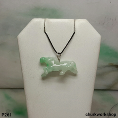 Small jade horse pendant