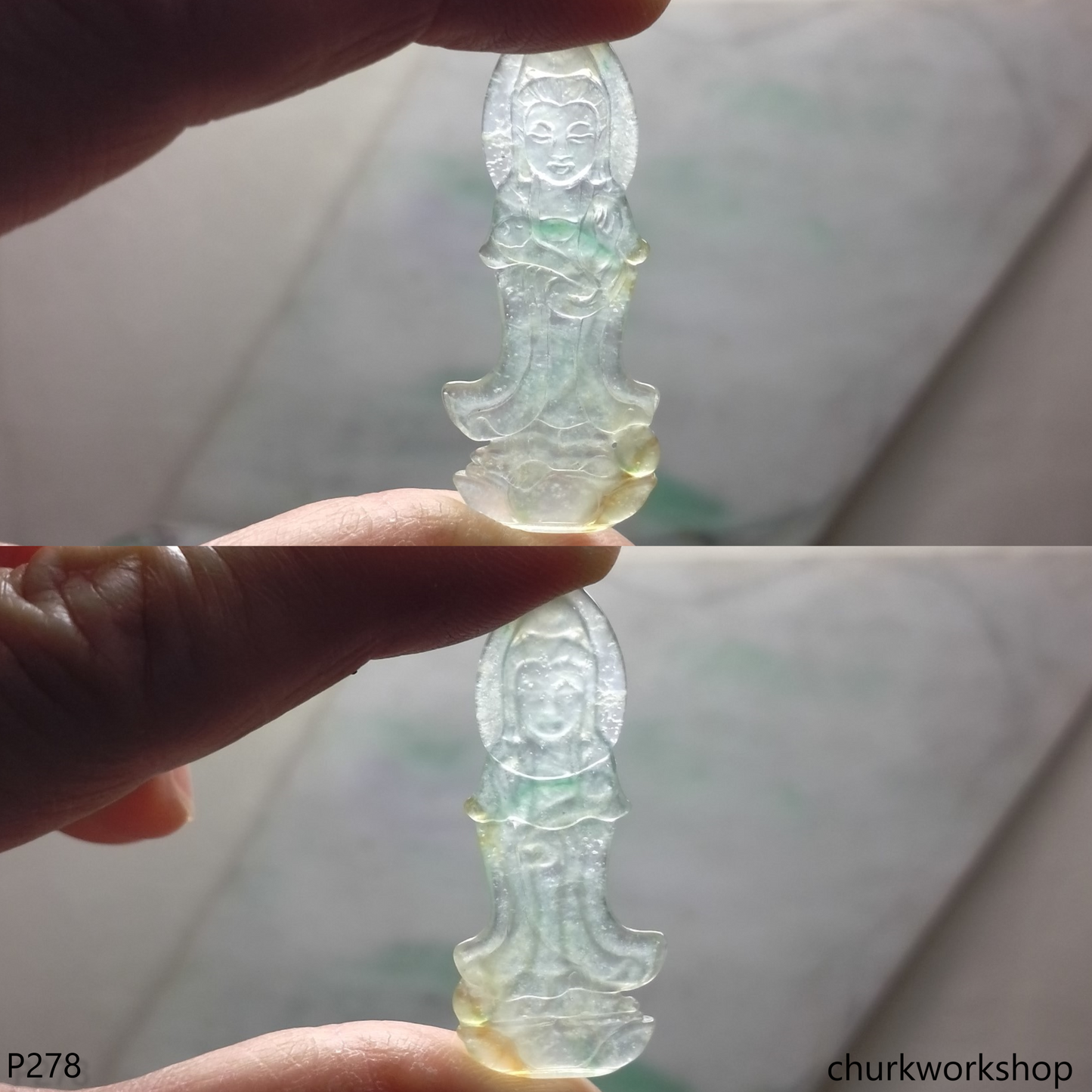Icy jade lady Buddha