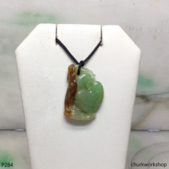 Jade rooster pendant