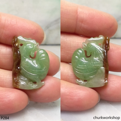 Jade rooster pendant