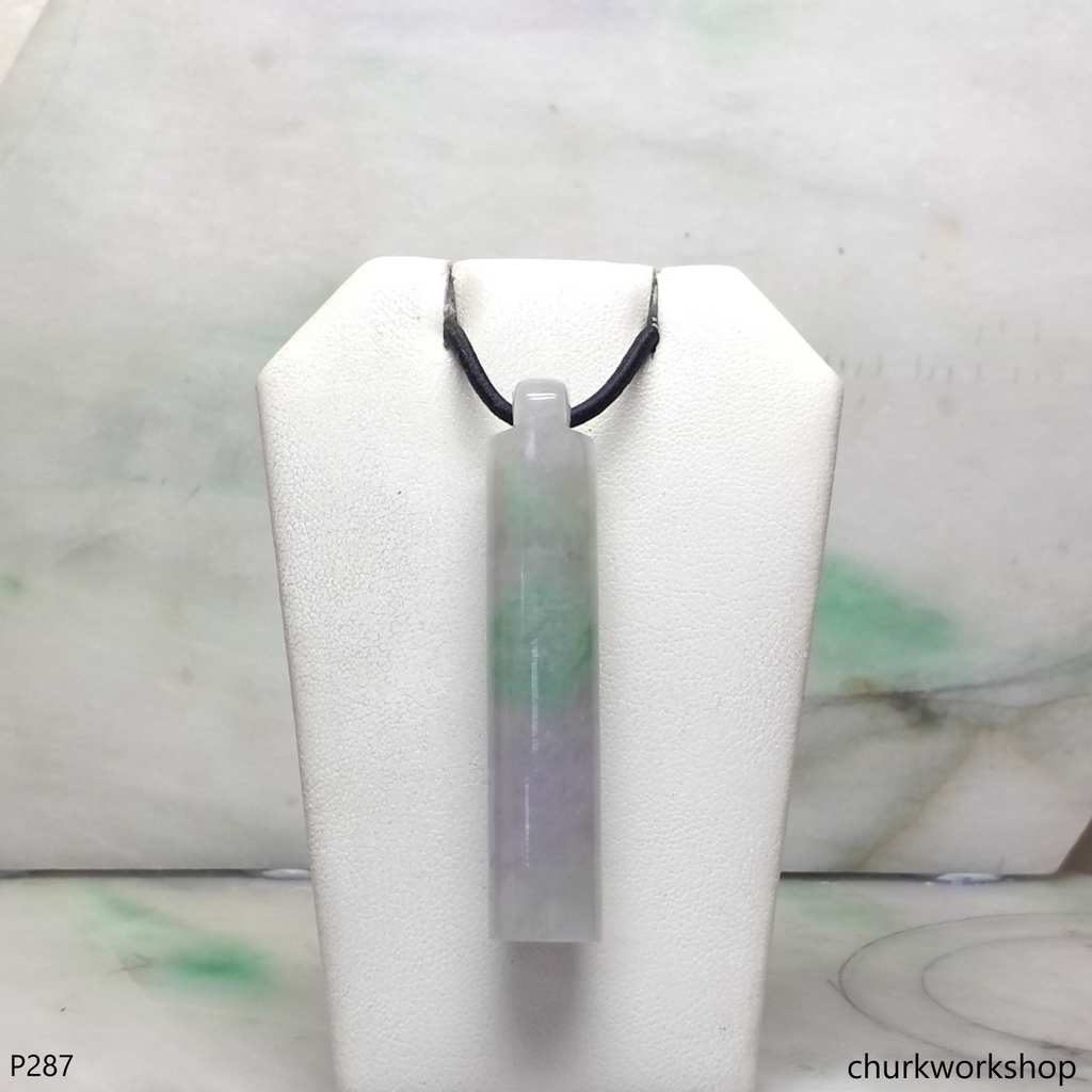 Lavender jade cylinder