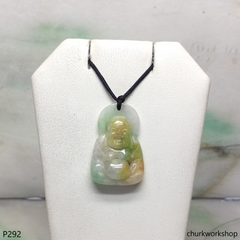 Jade happy Buddha pendant