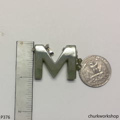 Jade Alphabet pendant