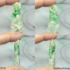 Jade carved pendant
