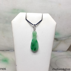 Green jade Ruyi (如意) pendant