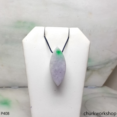 Lavender jade pendant