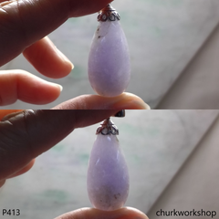 Lavender jade pendant